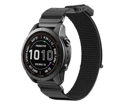 Pasek i akcesoria do zegarków TECH-PROTECT Scout do Garmin Fenix (26mm) Black 9319456605556